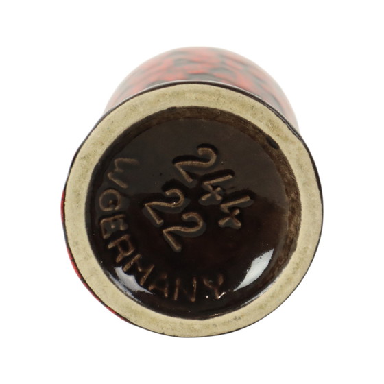 Image 1 of Vaso Scheurich rosso vintage