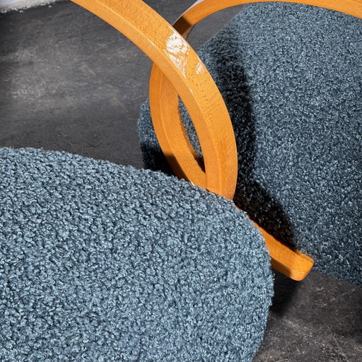 Pair of Jindřich Halabala H-410 Armchairs by UP Závody, 1930s – fauteuils, Textile (photo 2 of 11)
