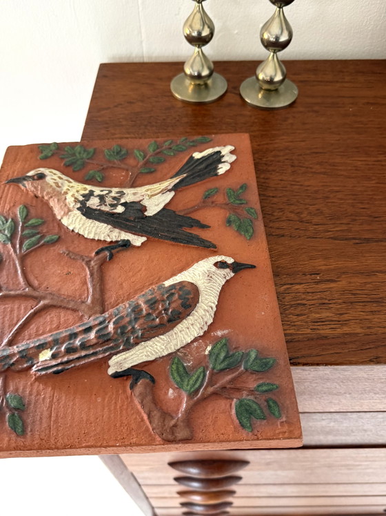 Image 1 of Ceramic wall plaque, Knabstrub Keramik ‘60