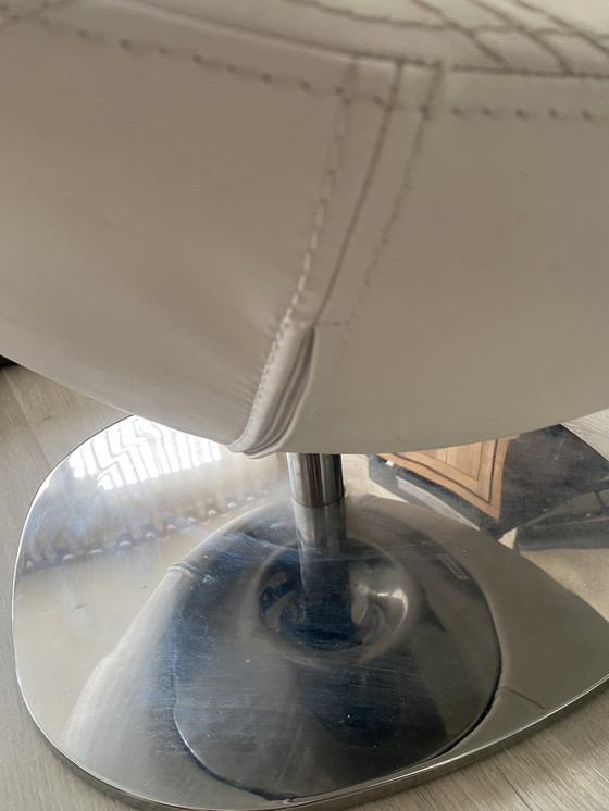 Image 1 of Leren IKEA draai-fauteuil 