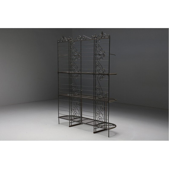 Image 1 of Vintage wrought iron bakery rack, 1920s