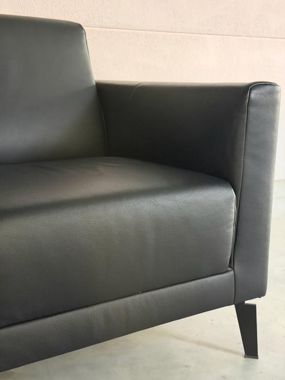 Rolf Benz Freistil 141 Armchair - as new – polished steel, Leather (photo 8 of 12)
