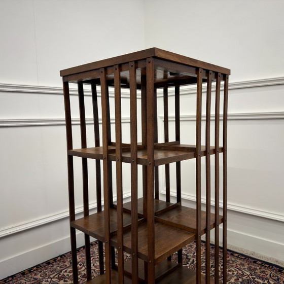 Grande Libreria Girevole Classica Inglese – Librerie, Wood (photo 5 of 7)