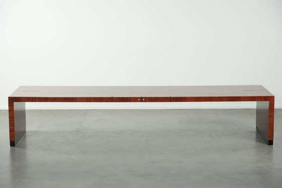 Image 1 of Großer und einzigartiger rechteckiger Couchtisch im Art-Deco-Design von Schuitema aus der Decoforma-Serie