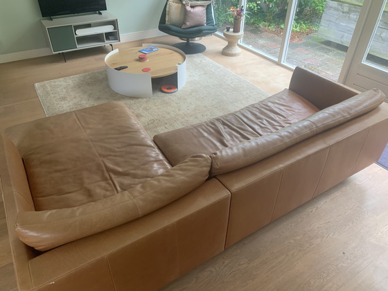Montis Axel 2,5-Sitzer mit Chaiselongue – Ecksofas, Leather, Metal (photo 4 of 5)