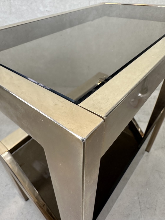 Image 1 of Table d'appoint/porte-revues vintage - Belgochrom