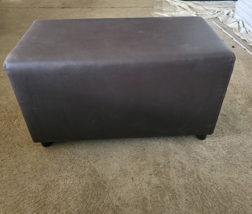 Kruk, bruin kunstleer