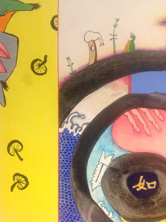 Image 1 of Martin Bradley "Hiro Yuki" Óleo sobre lienzo (ancho 80 x alto 60 cm)