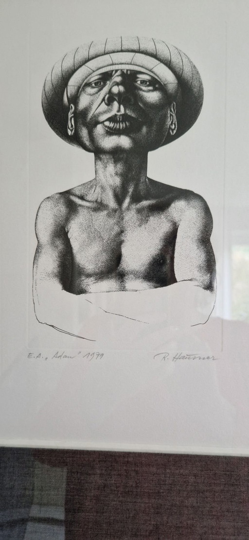 Lithographie Rudolph Hausner