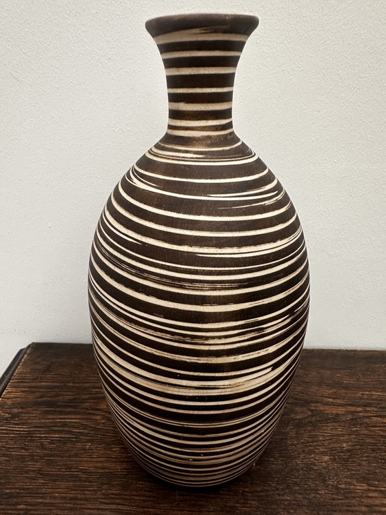 Image 1 of Vase Vintage Ethnique H 31 Cm