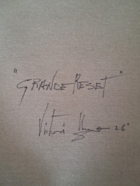 Image 1 of Ugo Vistosi - Grande Reset - Toile d'Artiste