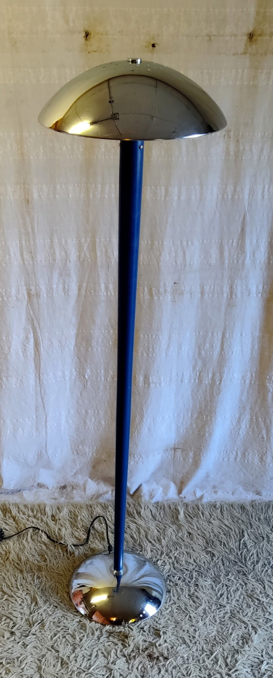 Art-Deco style Floor light / Reading lamp - 80s design – Collins, Metal (photo 5 of 10)