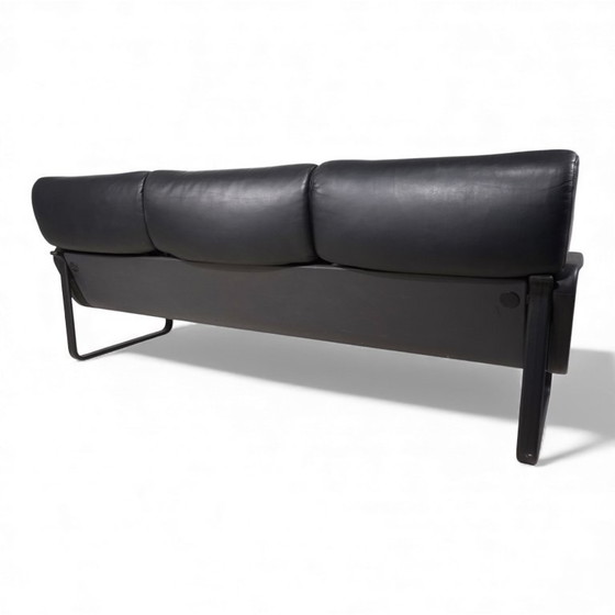 Image 1 of Drabert Lobbytop 3-seater leather sofa by Otto Zapf, 1970