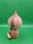 Vintage 'Onion' kokeshi by (presumably) Takamizawa Kazuo