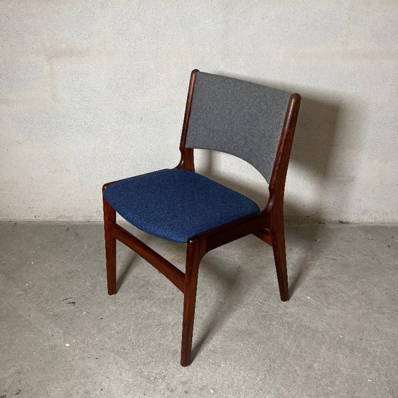 Image 1 of 6x Model 89 Dining Room Chairs by Erik Buch Model 89