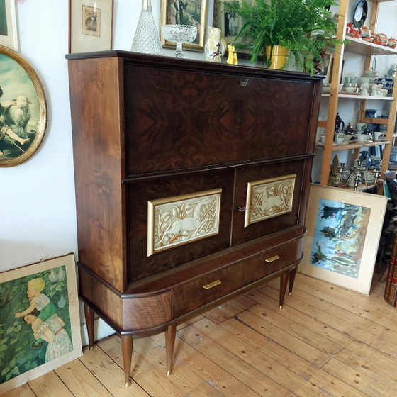 Mobile bar o highboard di design italiano vintage – Legno (photo 3 of 13)