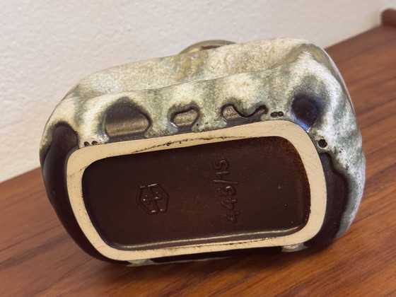 Image 1 of West Germany Fat Lava block vase Steuler 443/15