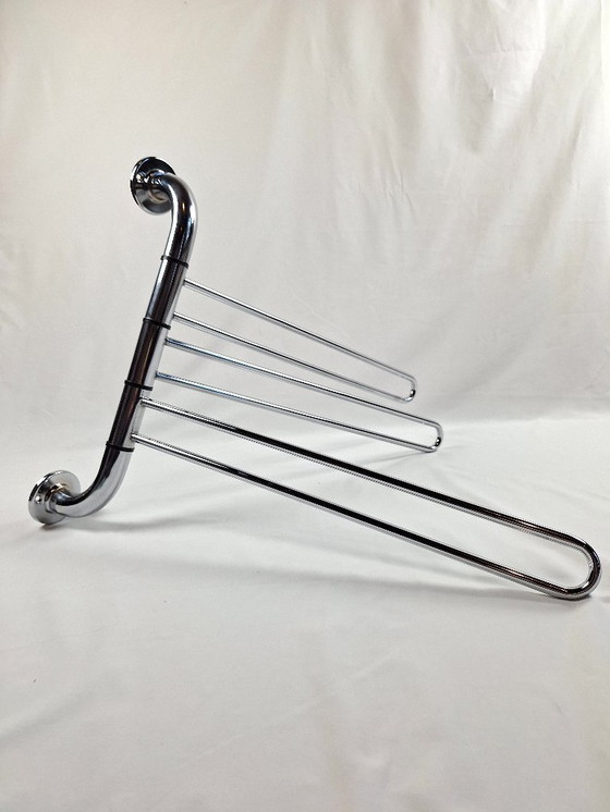 Image 1 of Porte Manteau / Serviette Chrome