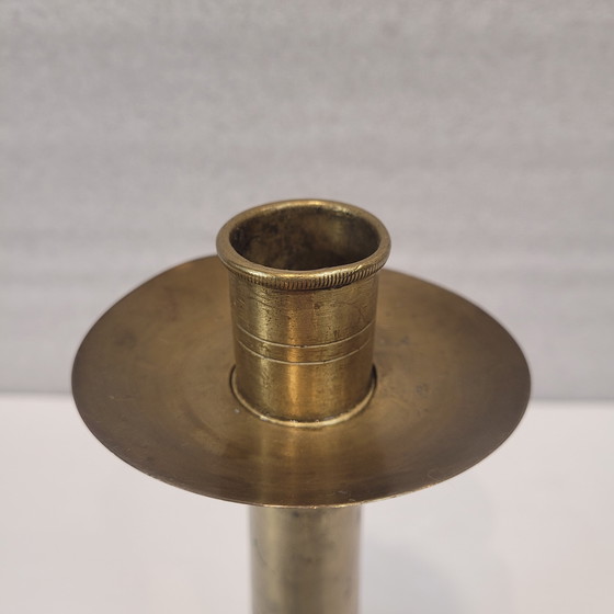 Image 1 of Kerzenständer / Kerzenhalter aus vergoldeter Bronze, 20. Jahrhundert – Frankreich