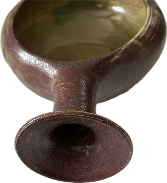 Image 1 of Vntage keramiek unieke schaal vis handgemaakt