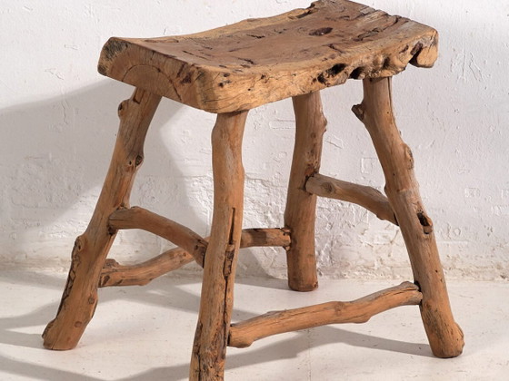 Sgabello antico stile wabi sabi (c.1900) #3 – Sgabelli (photo 2 of 40)
