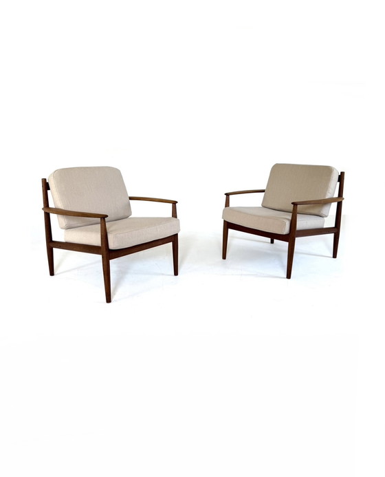 Image 1 of 2x vintage fauteuil, Grete Jalk, France & Søn ‘60