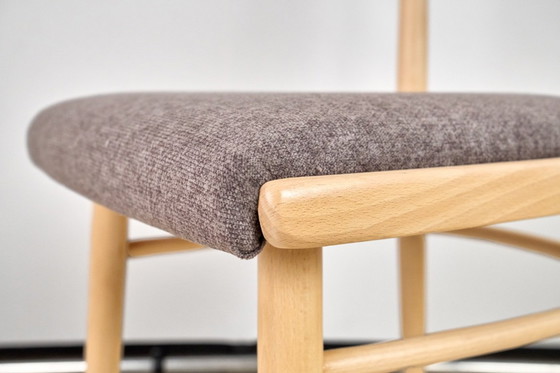 Image 1 of Set van 4 houten stoelen JITONA, jaren 60, Tsjechoslowakije