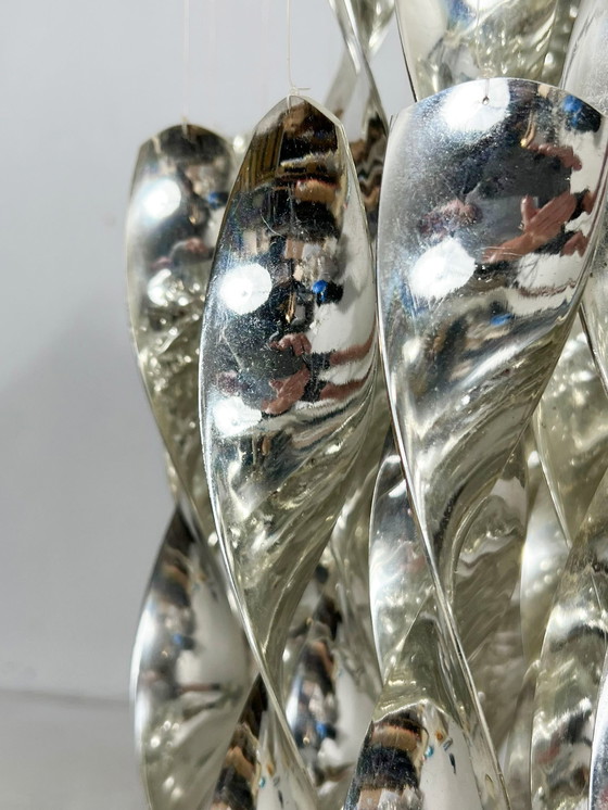 Image 1 of Lampada da soffitto a spirale di Verner Panton per Lüber AG, modello SP1, Germania, anni '70.