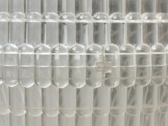 Image 1 of Rara lampada a sospensione con decorazioni a rilievo a bolle, anni '70.