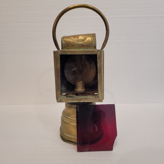 Image 1 of Farol técnico ferroviario État 500, Albert Butin, 20’s - Francia