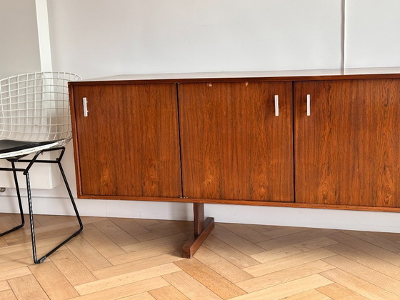Braziliaans dressoir uit de jaren 60, 266 cm - Zeldzame vondst – Buffetkasten, Wood, Metal (photo 5 of 6)