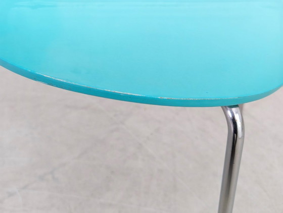 Image 1 of Sedia Fritz Hansen Serie 7 Turchese 3107 Sedia Arne Jacobsen