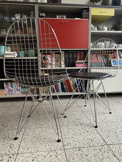 Vitra Eames Wired chair 2x