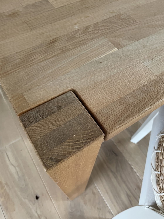 Image 1 of Tavolo da pranzo 8 persone quadrato La Redoute rovere