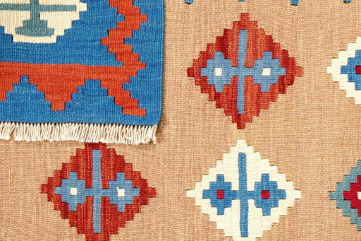 Hand-woven kilim gashgai 168 x 123 cm