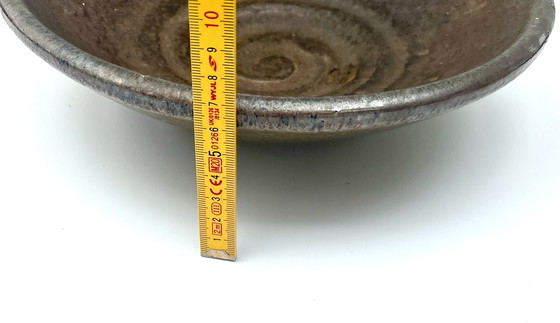 Image 1 of Piatto/ciotola in ceramica da studio, smalto rustico, 26 cm