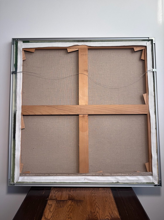 Nelly Madoulet, a contemporary abstract painting, Paintings & Drawings, Metal, Canvas, Gold (photo 12 of 14)