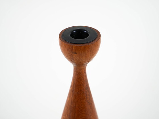 Image 1 of Teakhouten kandelaar, Deens ontwerp, jaren 70, vervaardigd door BoConcept.