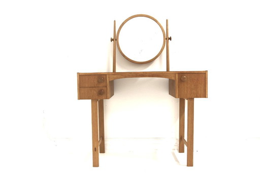 Scandinavian oak dressing table, Sweden, 1960