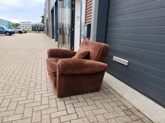 Image 1 of Baxter - Mickey Extra Armchair in Suede