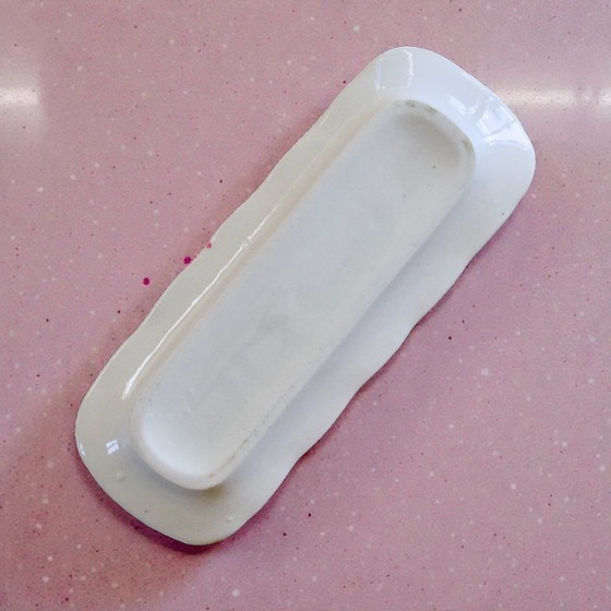 Image 1 of Portasapone del XIX secolo in pietra di ferro rosa