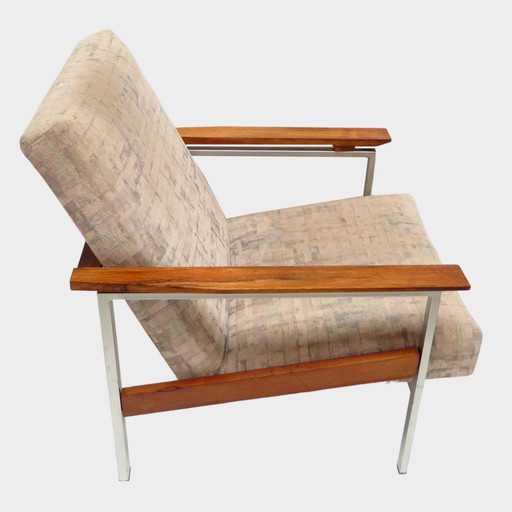 Vintage rosewood designer armchair by Topform