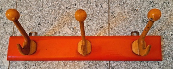 Image 1 of Shoe/wardrobe cabinet, 50s/60s, solid wood, lacquered