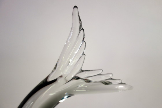 Image 1 of 2 grandi pesci in vetro di Murano di G. Campanella, Italia, anni '60