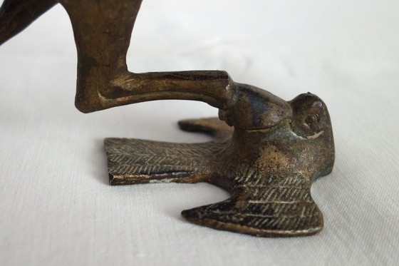 Image 1 of Bronze Ganzu horse statue, China