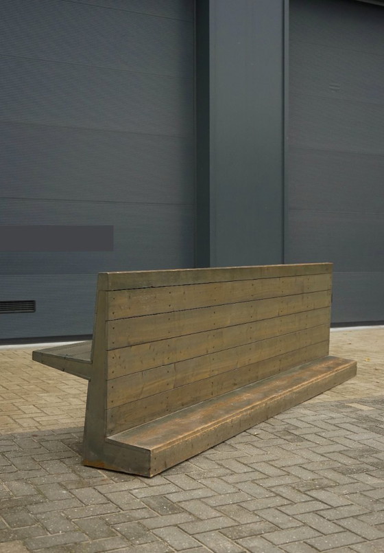 Image 1 of Large Church Pew by Dom Hans van der Laan, 1964