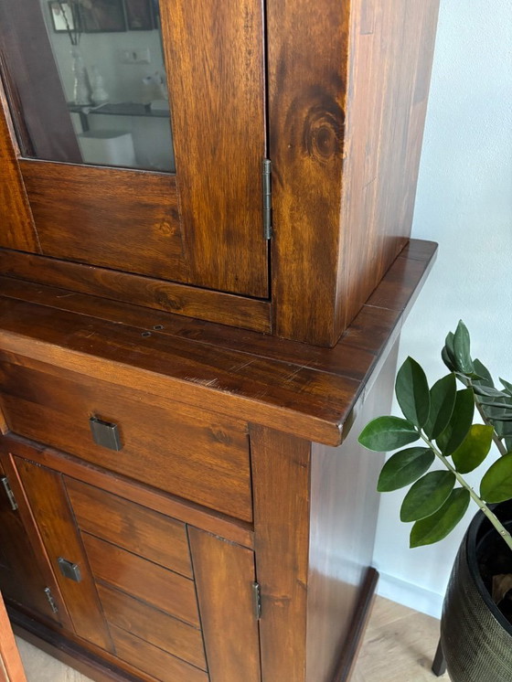 Image 1 of buffet/vitrine/meuble à vaisselle