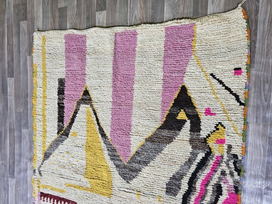 Natürlicher handgefertigter marokkanischer Teppich 3 x 2 m – Teppiche & Läufer, Wool (photo 3 of 11)
