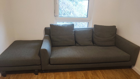 Image 1 of Minotti Allen Sofa + Ottomane | Designer Rodolfo Dordoni