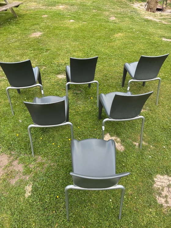 Image 1 of 6 Philip Starck Stühle Louis 20